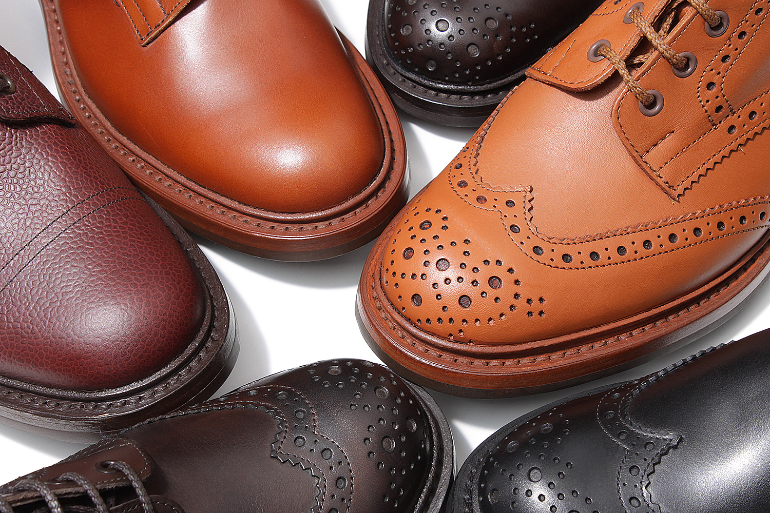 着用数回】超美品！Tricker´sトリッカーズ シーシェイド ブローグブーツ-